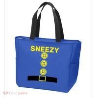 Sneezy Dwarf Halloween Costume Tote Bag thumb 3