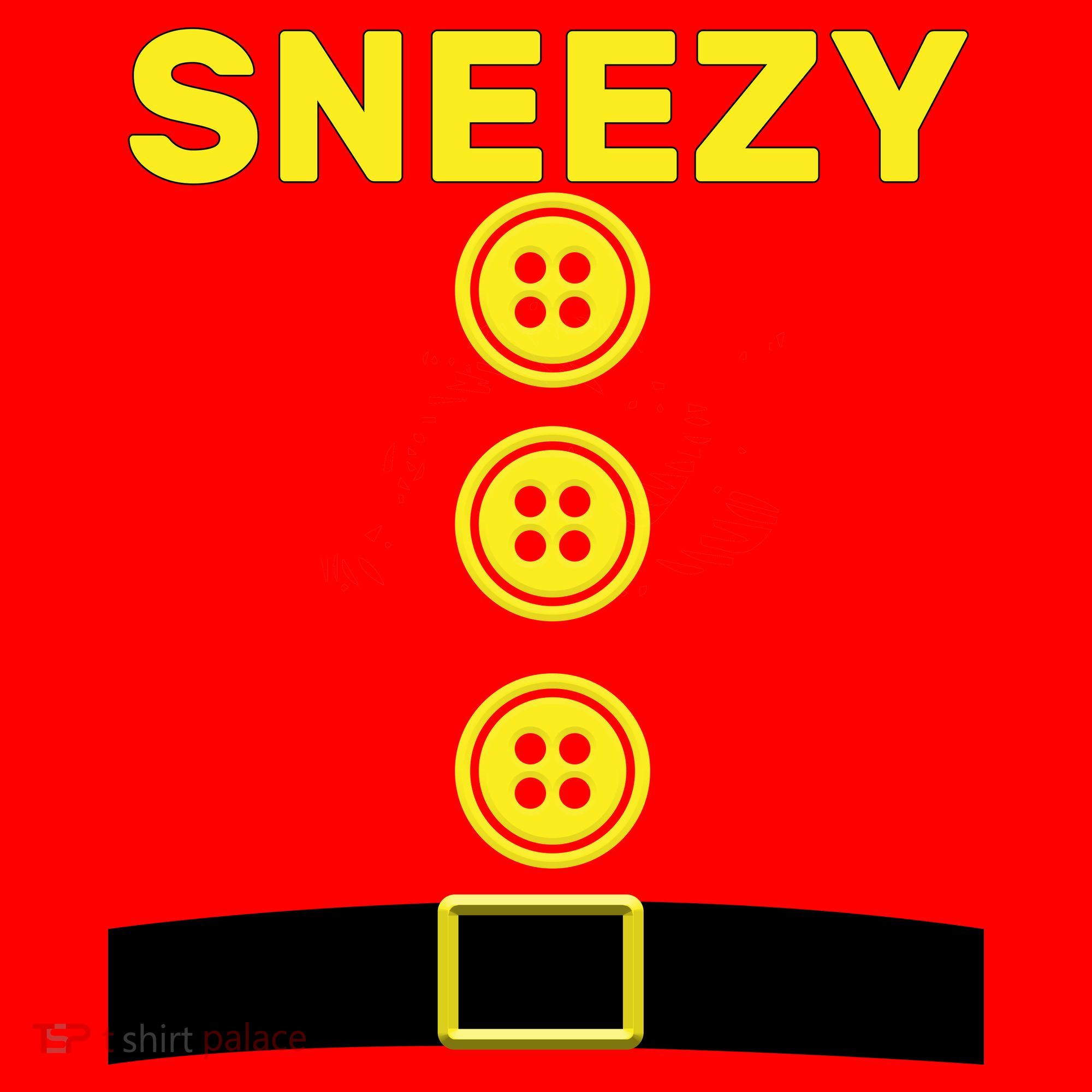 Sneezy Dwarf Halloween Costume Santa Hat