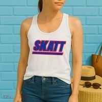Skatt NY Football New York Fan Gear Women's Tank Top thumb 2