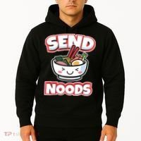 Send Noods Funny Japan Ramen Gift Hoodie thumb 2