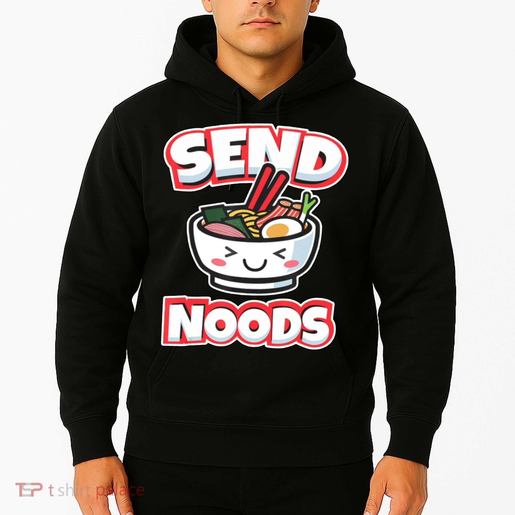 Send Noods Funny Japan Ramen Gift Hoodie