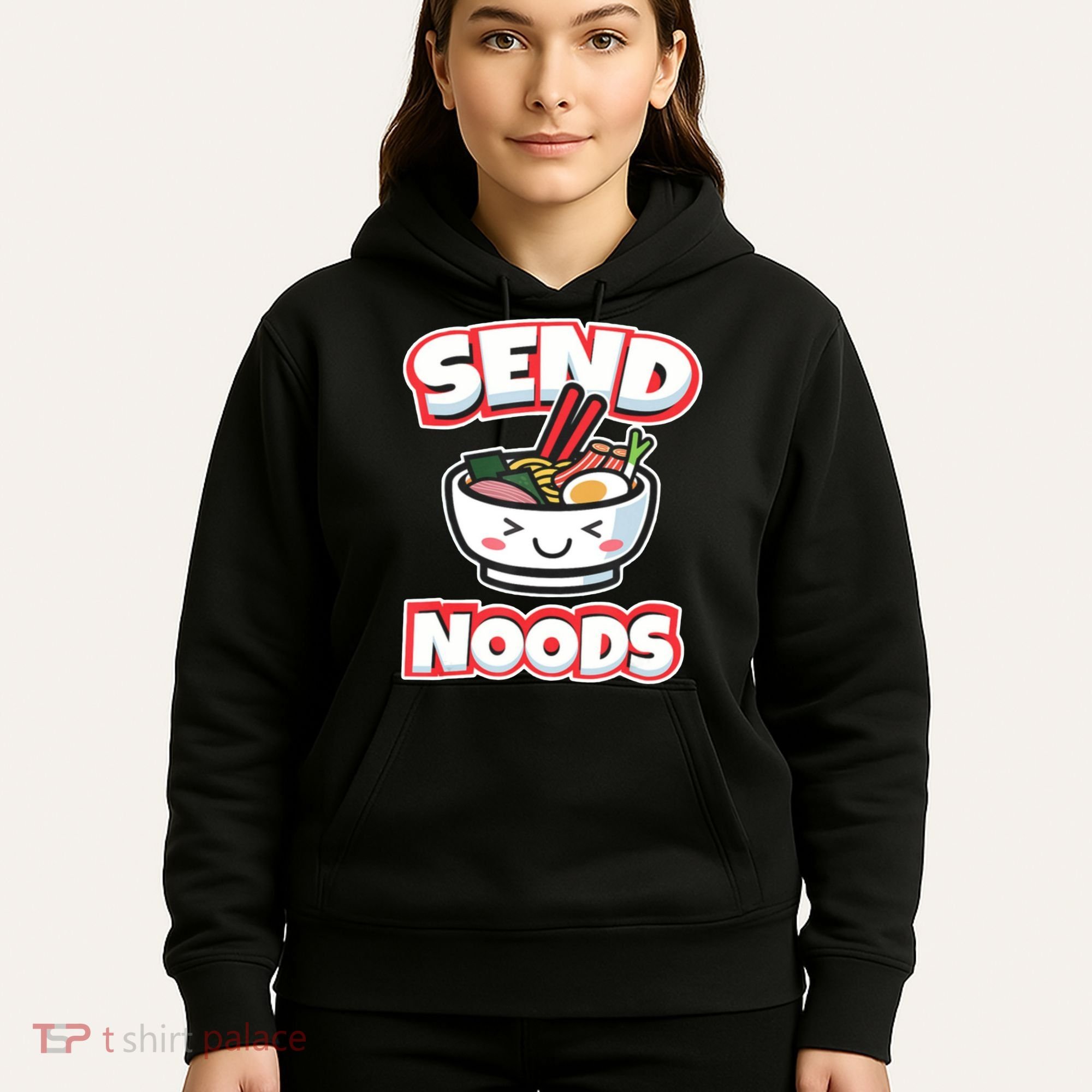 Send Noods Funny Japan Ramen Gift Hoodie