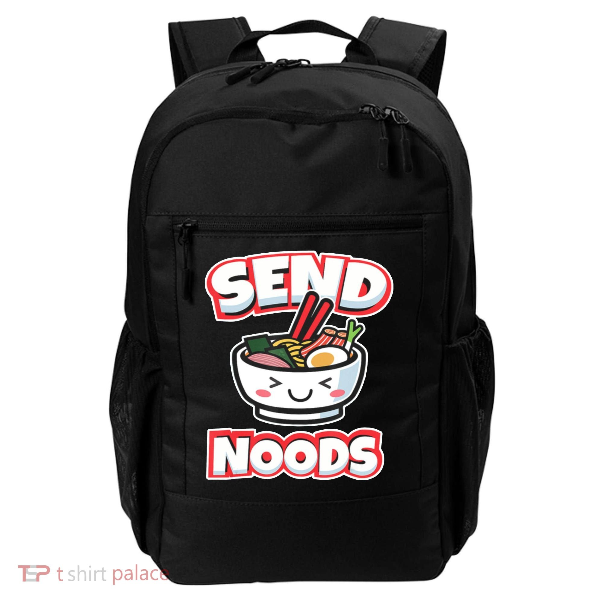 Send Noods Funny Japan Ramen Gift Backpack