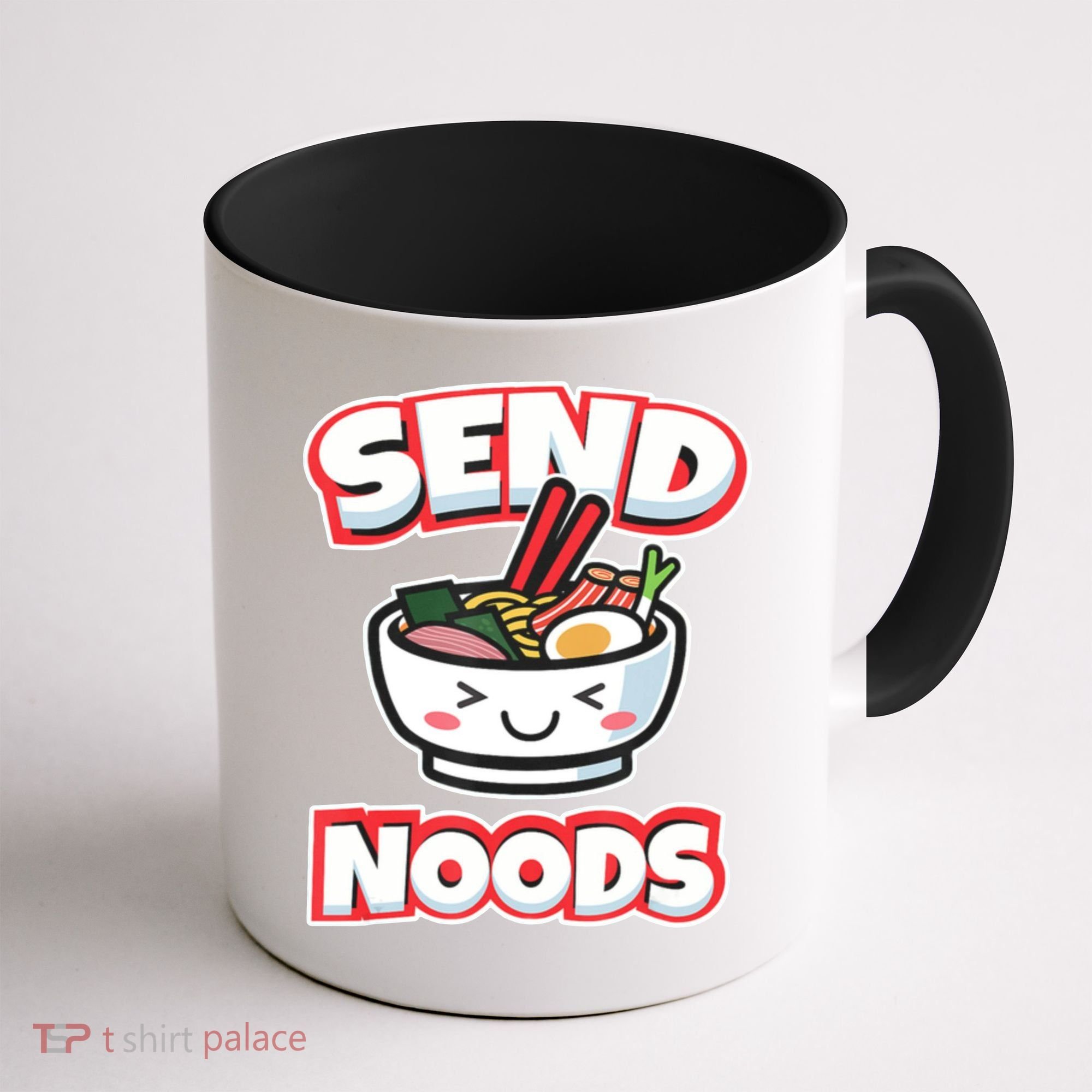 Send Noods Funny Japan Ramen Gift Coffee Mug