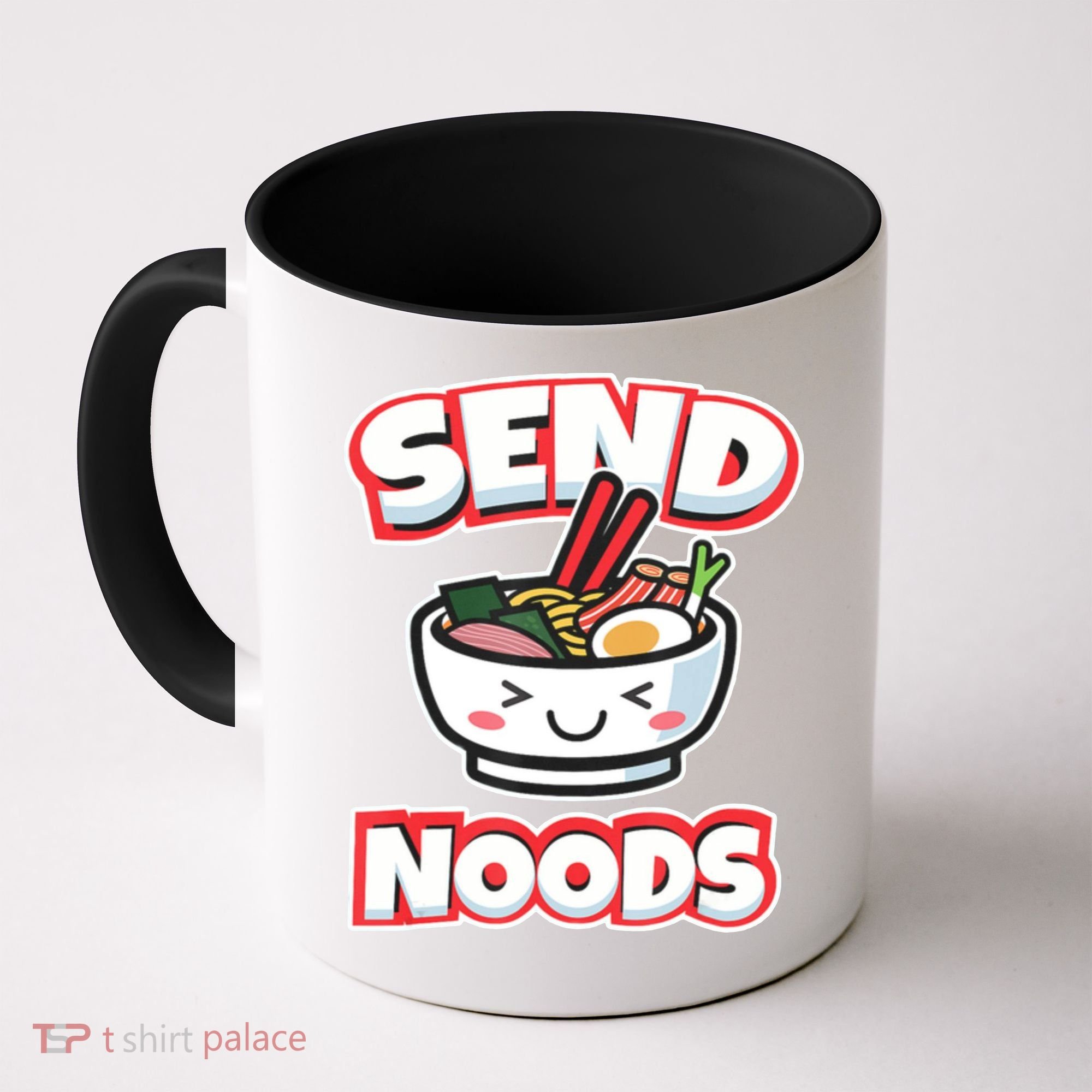 Send Noods Funny Japan Ramen Gift Coffee Mug