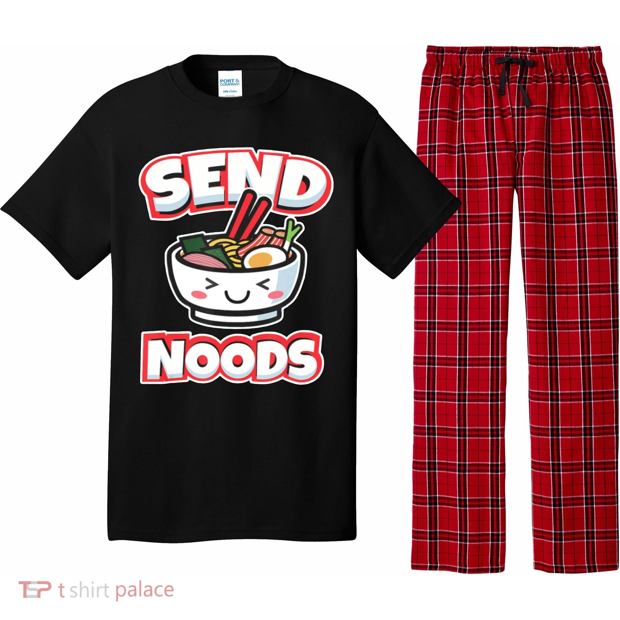 Send Noods Funny Japan Ramen Gift Pajama Set