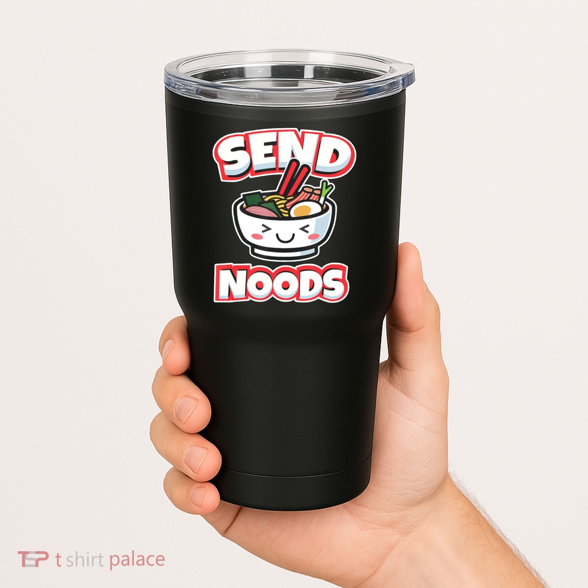 Send Noods Funny Japan Ramen Gift Tumbler