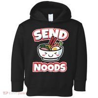 Send Noods Funny Japan Ramen Gift Toddler Hoodie thumb 0