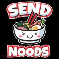 Send Noods Funny Japan Ramen Gift Visor thumb 3