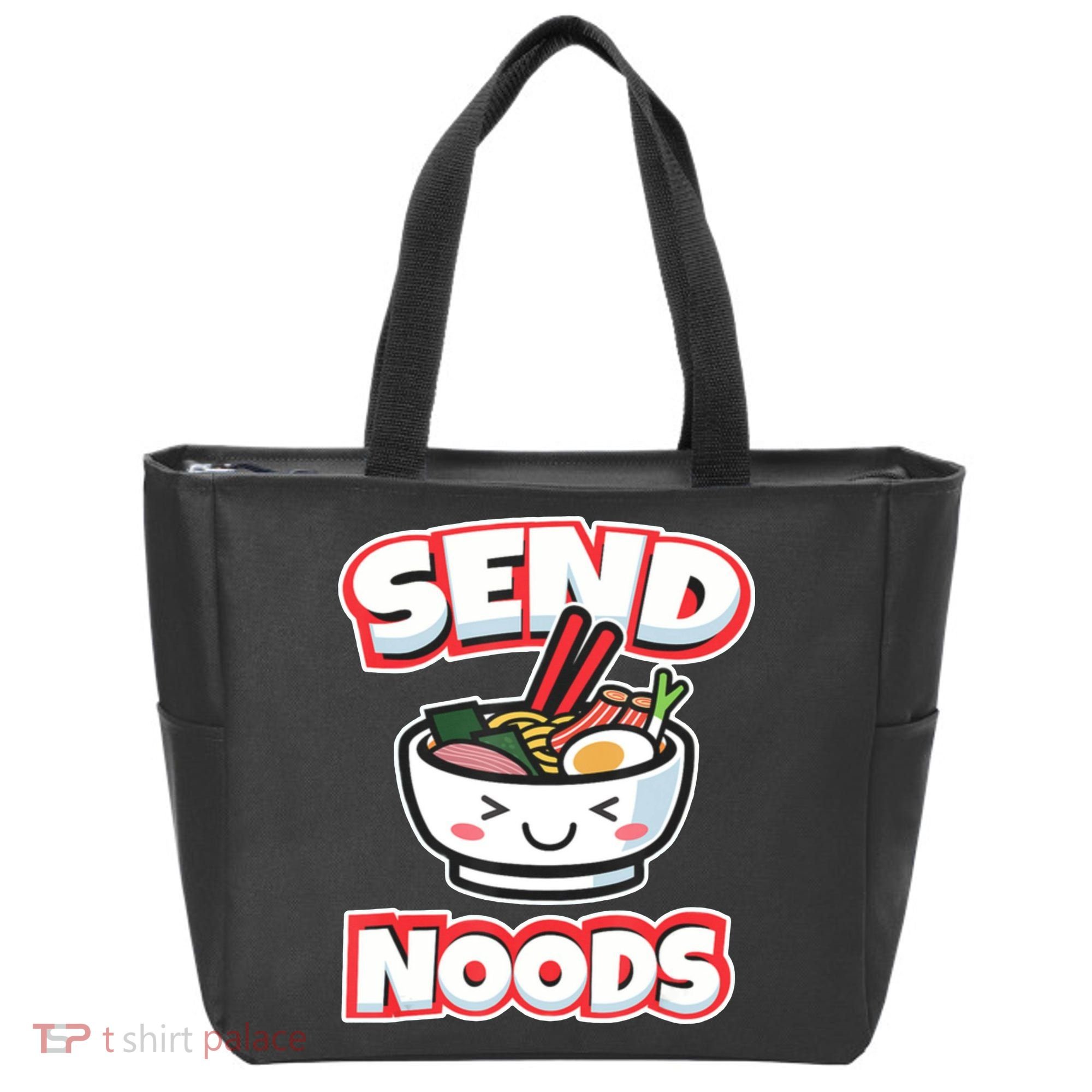Send Noods Funny Japan Ramen Gift Tote Bag