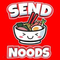 Send Noods Funny Japan Ramen Gift Santa Hat thumb 1