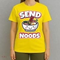 Send Noods Funny Japan Ramen Gift T-Shirt thumb 4