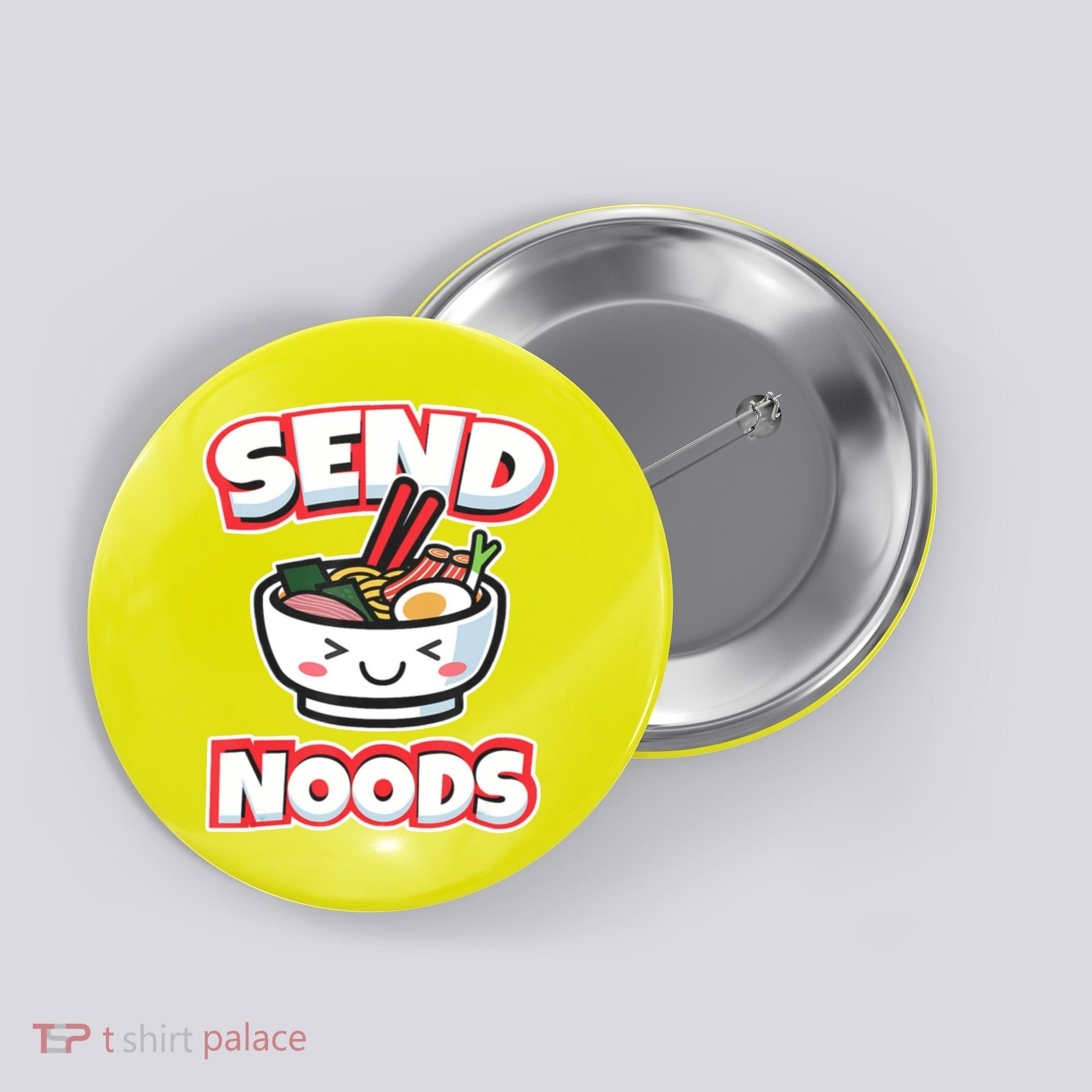 Send Noods Funny Japan Ramen Gift Button