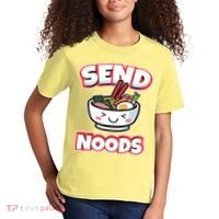 Send Noods Funny Japan Ramen Gift Kids T-Shirt thumb 2