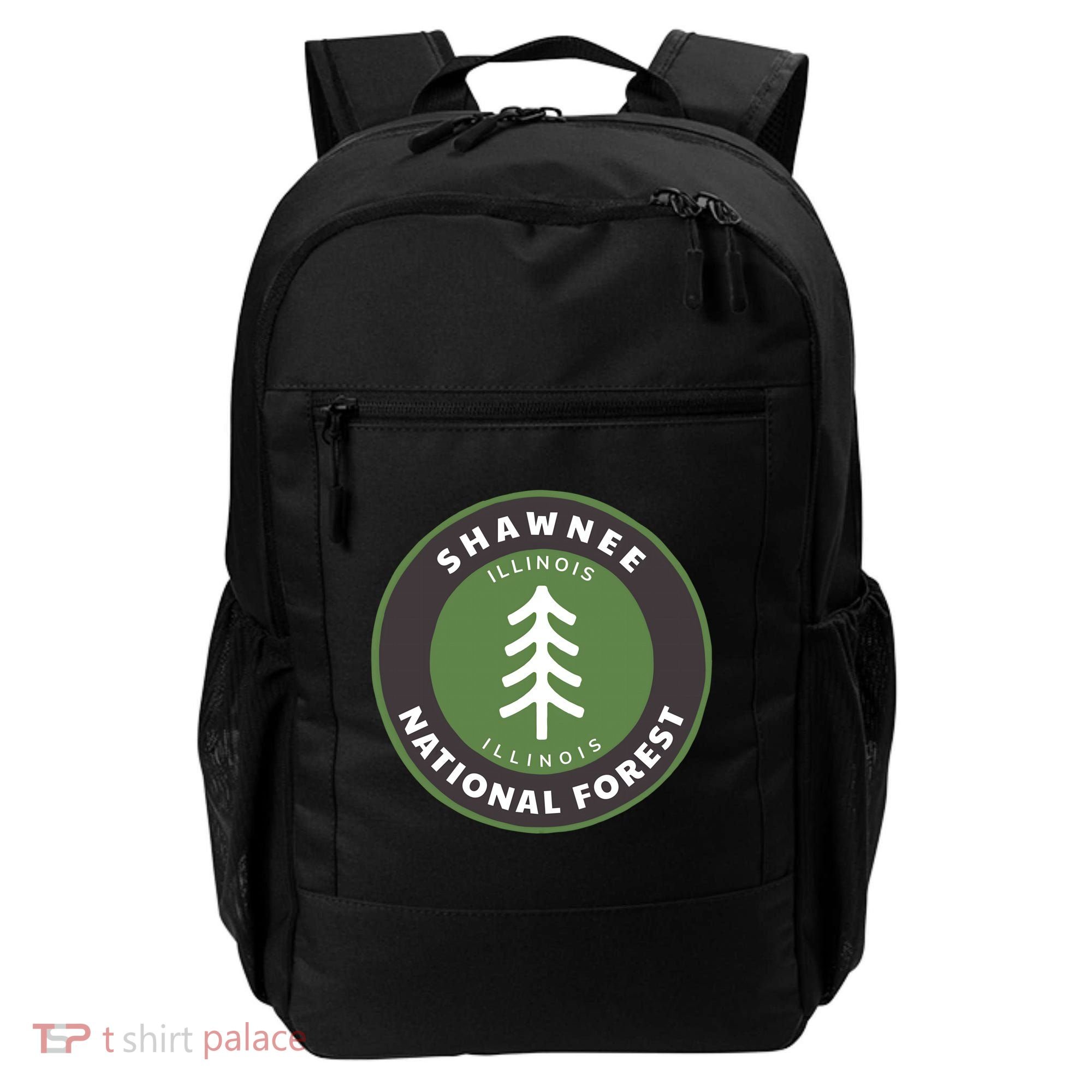 Shawnee National Forest Illinois Il Tree Badge Gift Backpack