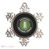 Shawnee National Forest Illinois Il Tree Badge Gift Ornament thumb 0