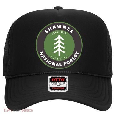 Shawnee National Forest Illinois Il Tree Badge Gift Hat