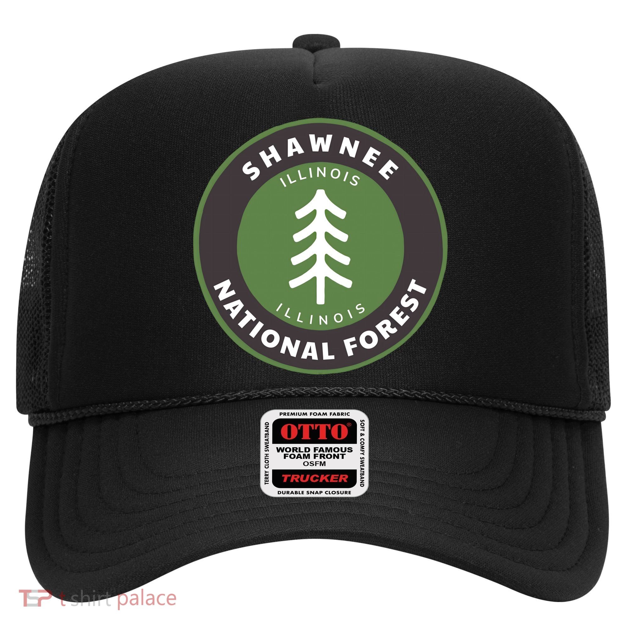 Shawnee National Forest Illinois Il Tree Badge Gift Hat