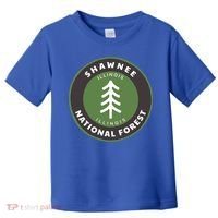 Shawnee National Forest Illinois Il Tree Badge Gift Toddler T-Shirt thumb 0