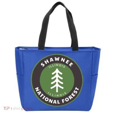 Shawnee National Forest Illinois Il Tree Badge Gift Tote Bag