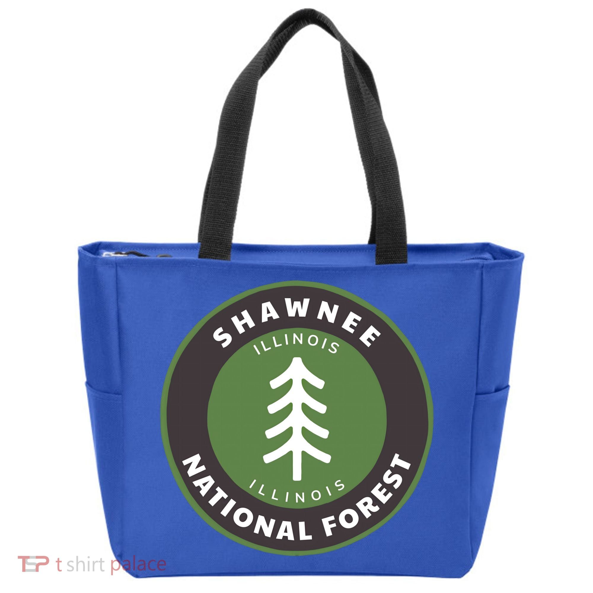 Shawnee National Forest Illinois Il Tree Badge Gift Tote Bag