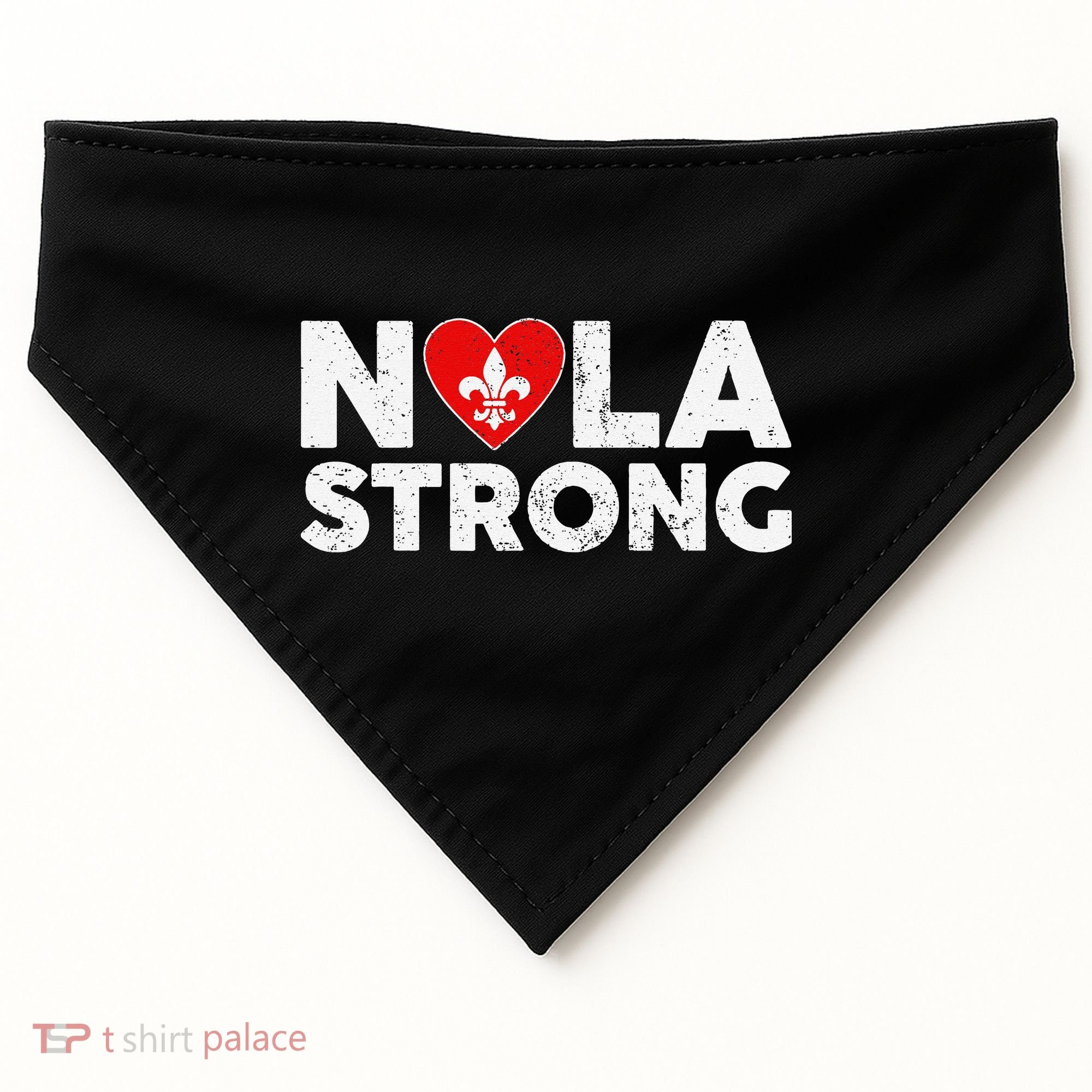 Support Never Forget New Orleans Nola Strong 2025 USA-Made Doggie Bandana