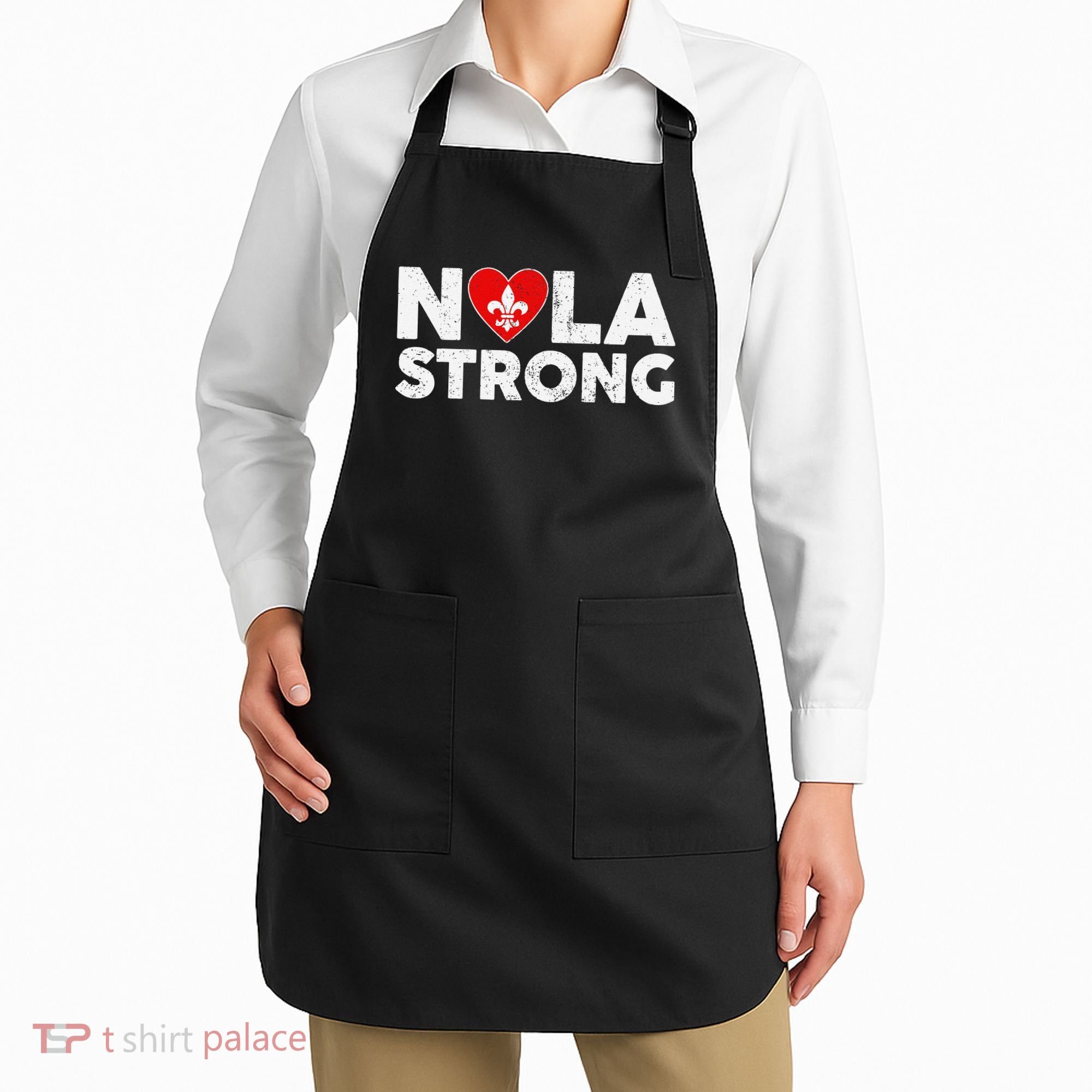 Support Never Forget New Orleans Nola Strong 2025 Apron