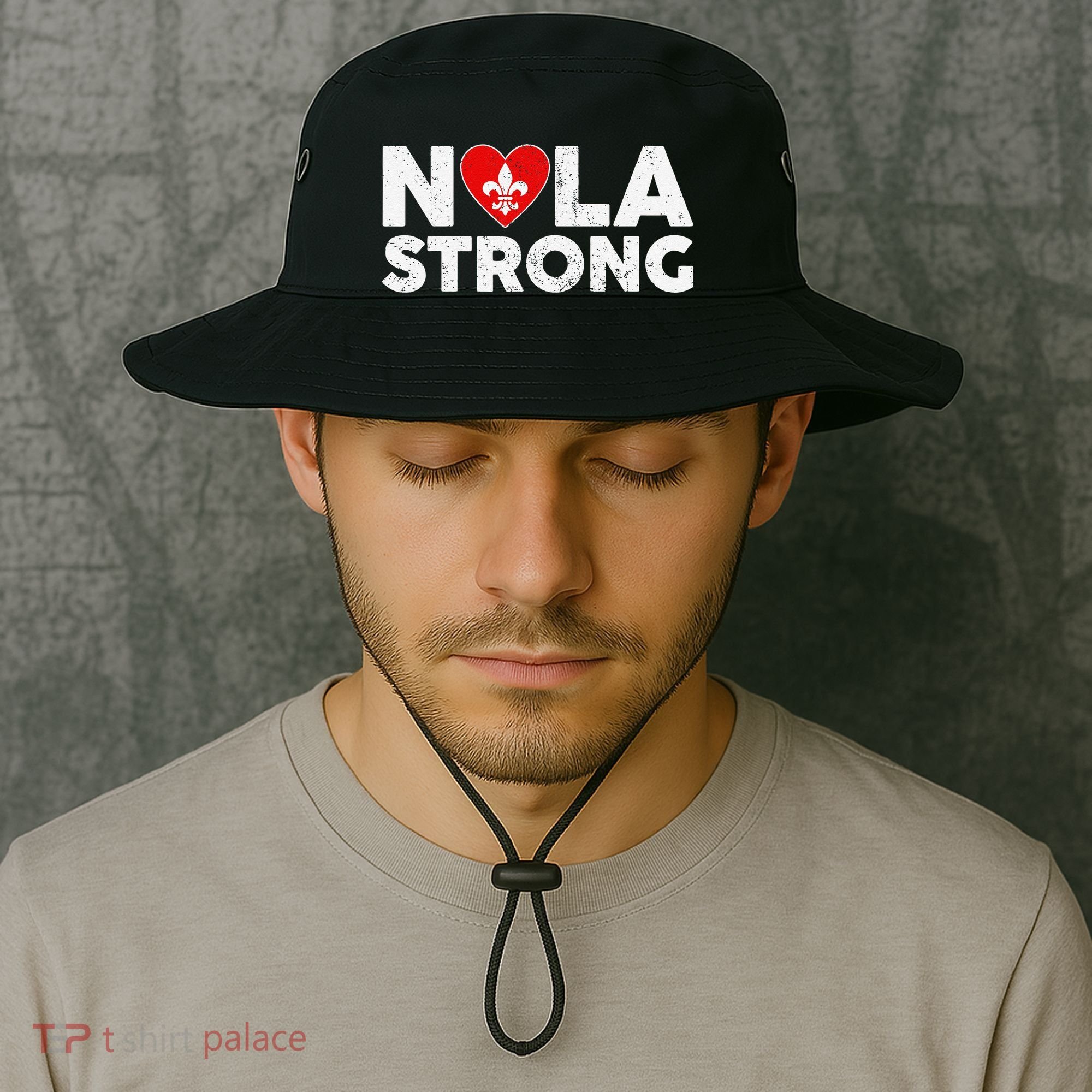 Support Never Forget New Orleans Nola Strong 2025 Bucket Hat