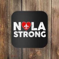 Support Never Forget New Orleans Nola Strong 2025 Coaster thumb 0