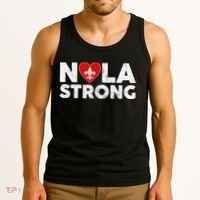 Support Never Forget New Orleans Nola Strong 2025 Tank Top thumb 3