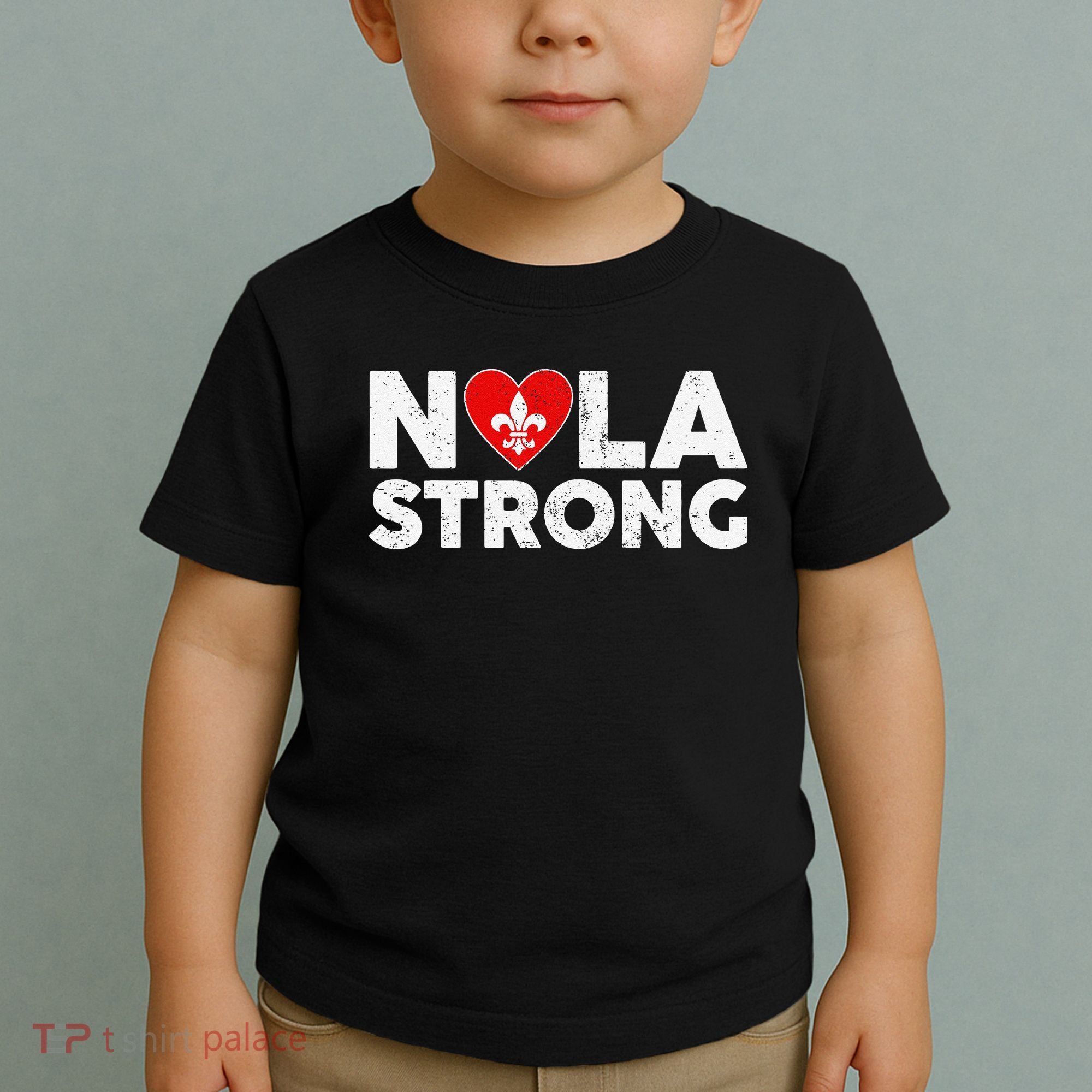 Support Never Forget New Orleans Nola Strong 2025 Toddler T-Shirt