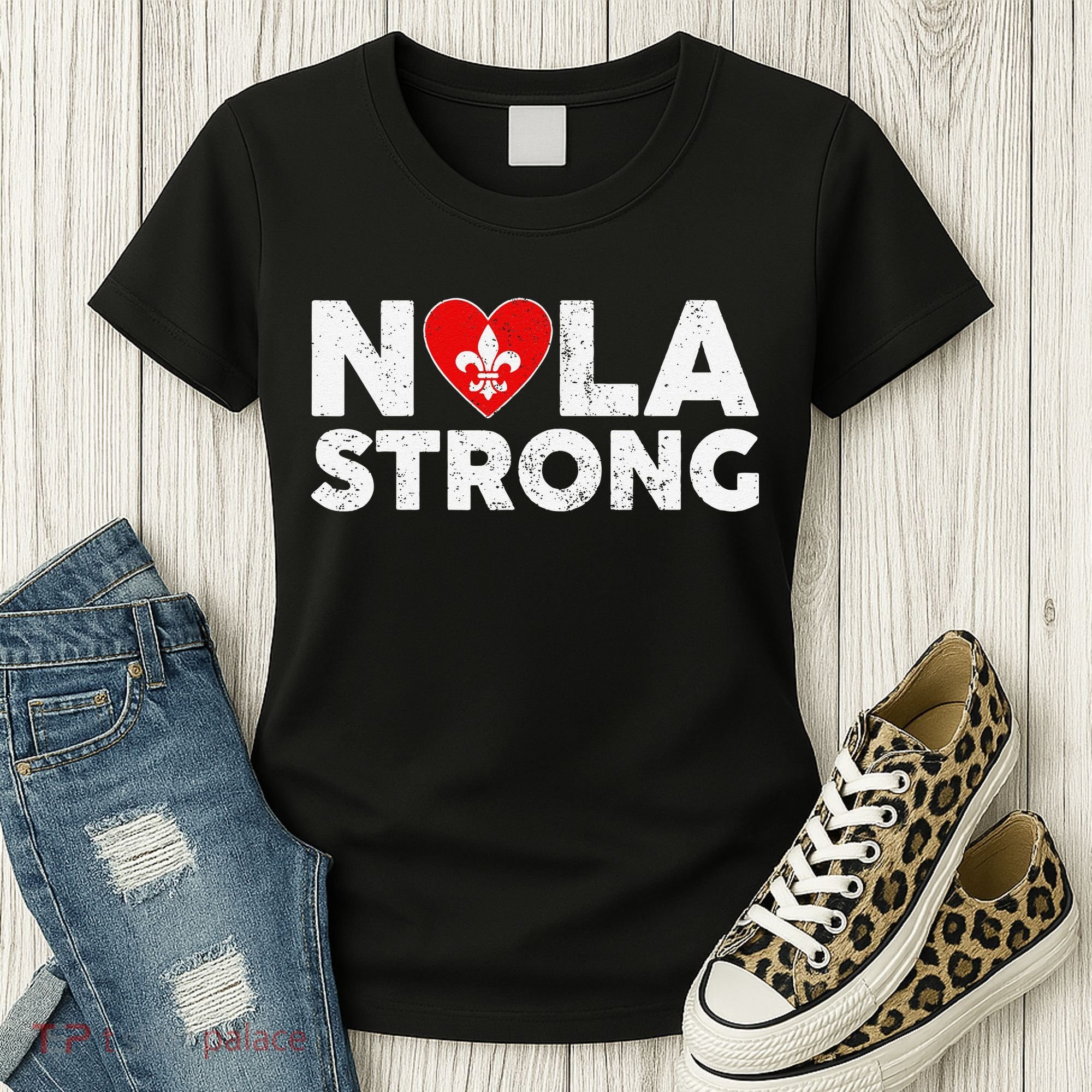 Support Never Forget New Orleans Nola Strong 2025 Women's T-Shirt