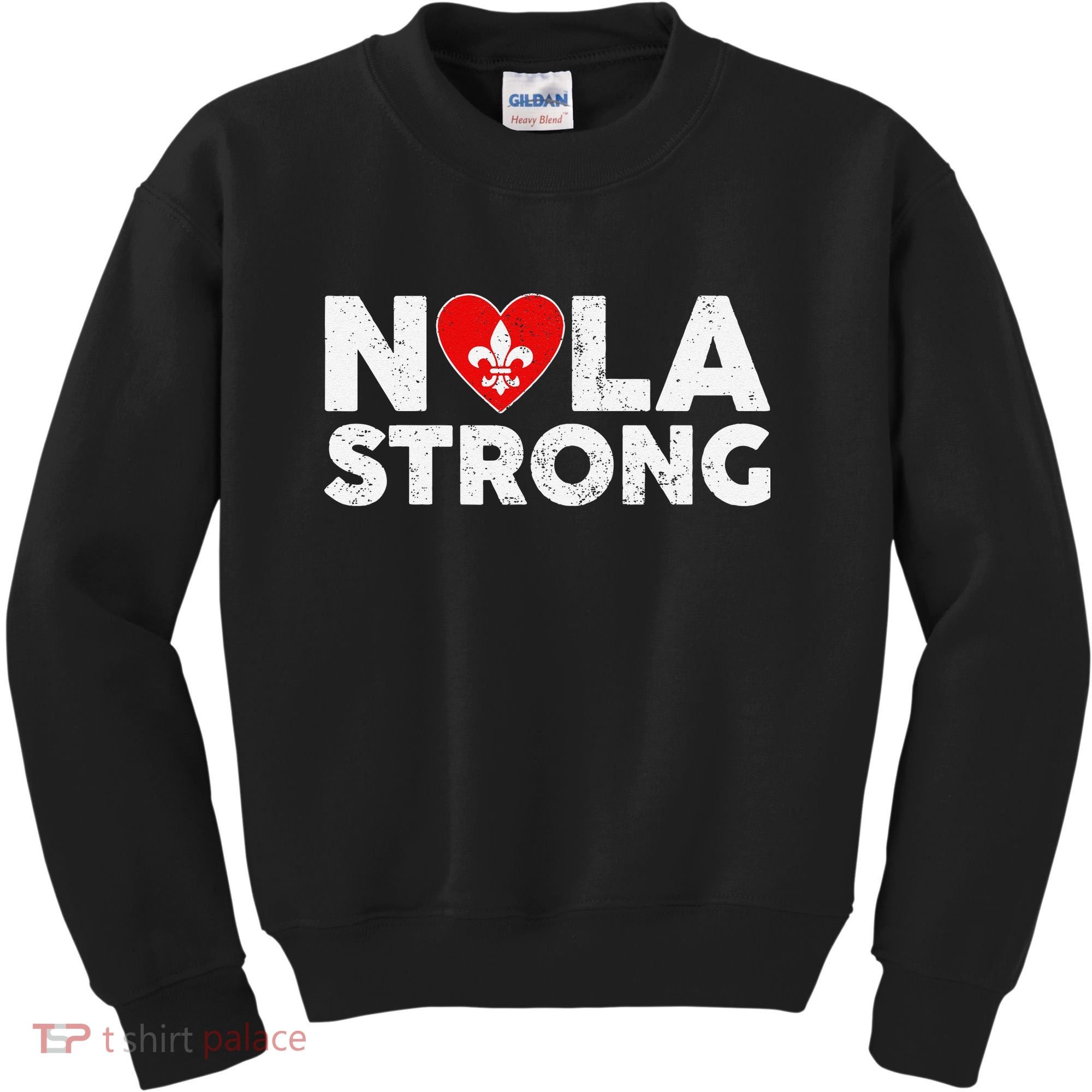Support Never Forget New Orleans Nola Strong 2025 Kids Sweatshirt