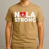 Support Never Forget New Orleans Nola Strong 2025 T-Shirt thumb 3
