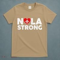 Support Never Forget New Orleans Nola Strong 2025 T-Shirt thumb 5