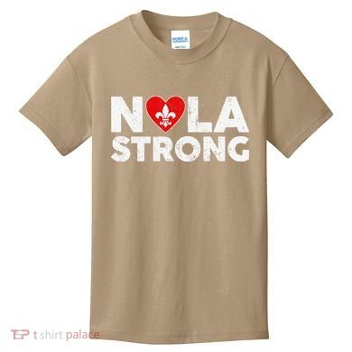 Support Never Forget New Orleans Nola Strong 2025 Kids T-Shirt
