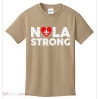 Support Never Forget New Orleans Nola Strong 2025 Kids T-Shirt thumb 0