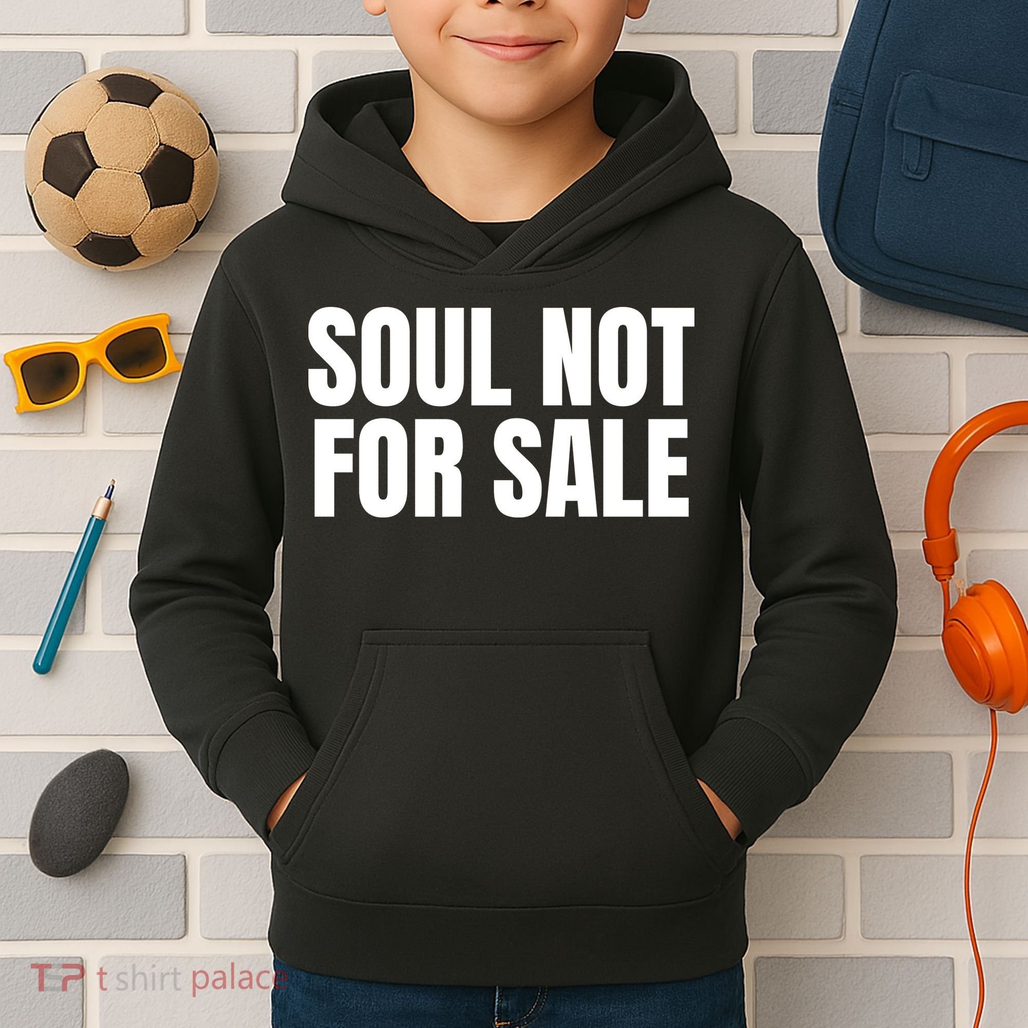 Soul Not For Sale Kids Hoodie