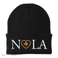 Support Never Forget Nola Orleans Strong Beanie thumb 0
