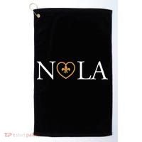 Support Never Forget Nola Orleans Strong Golf Towel thumb 0