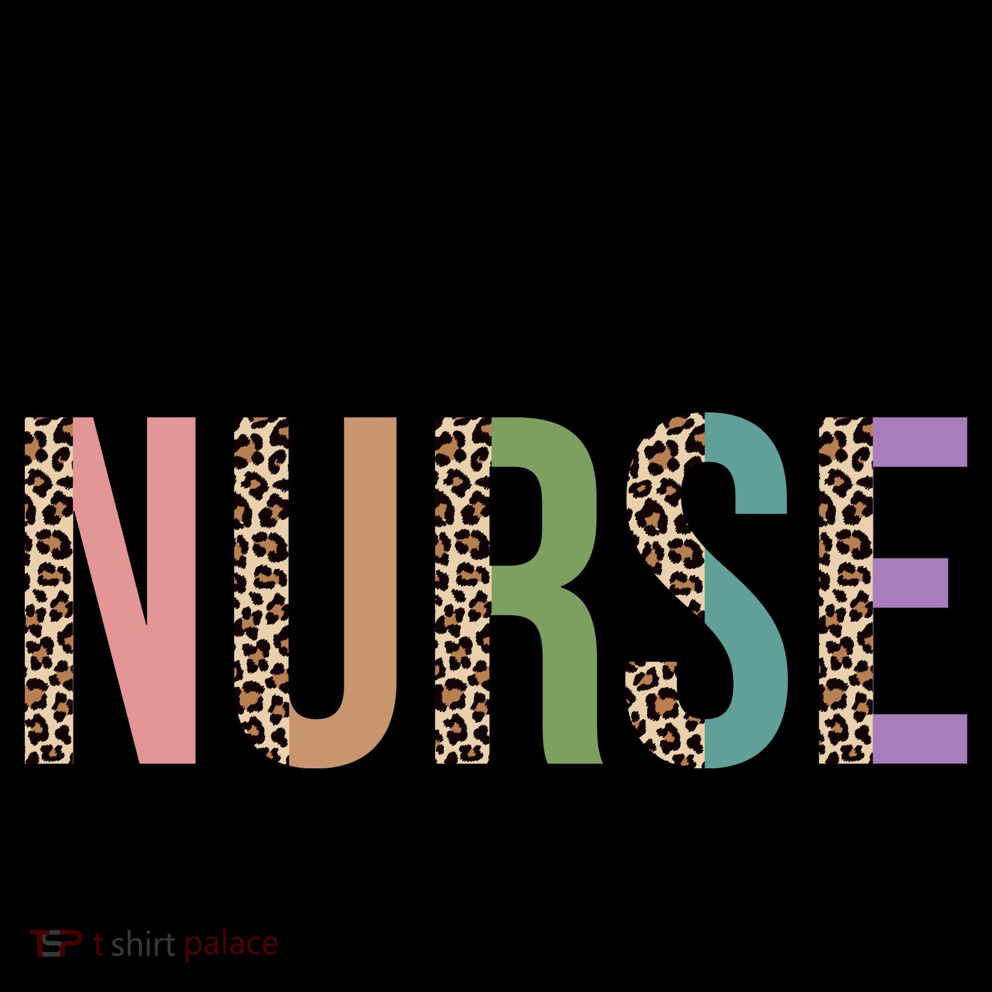 School Nurse Fancy Leopard Logo Coffee Mug