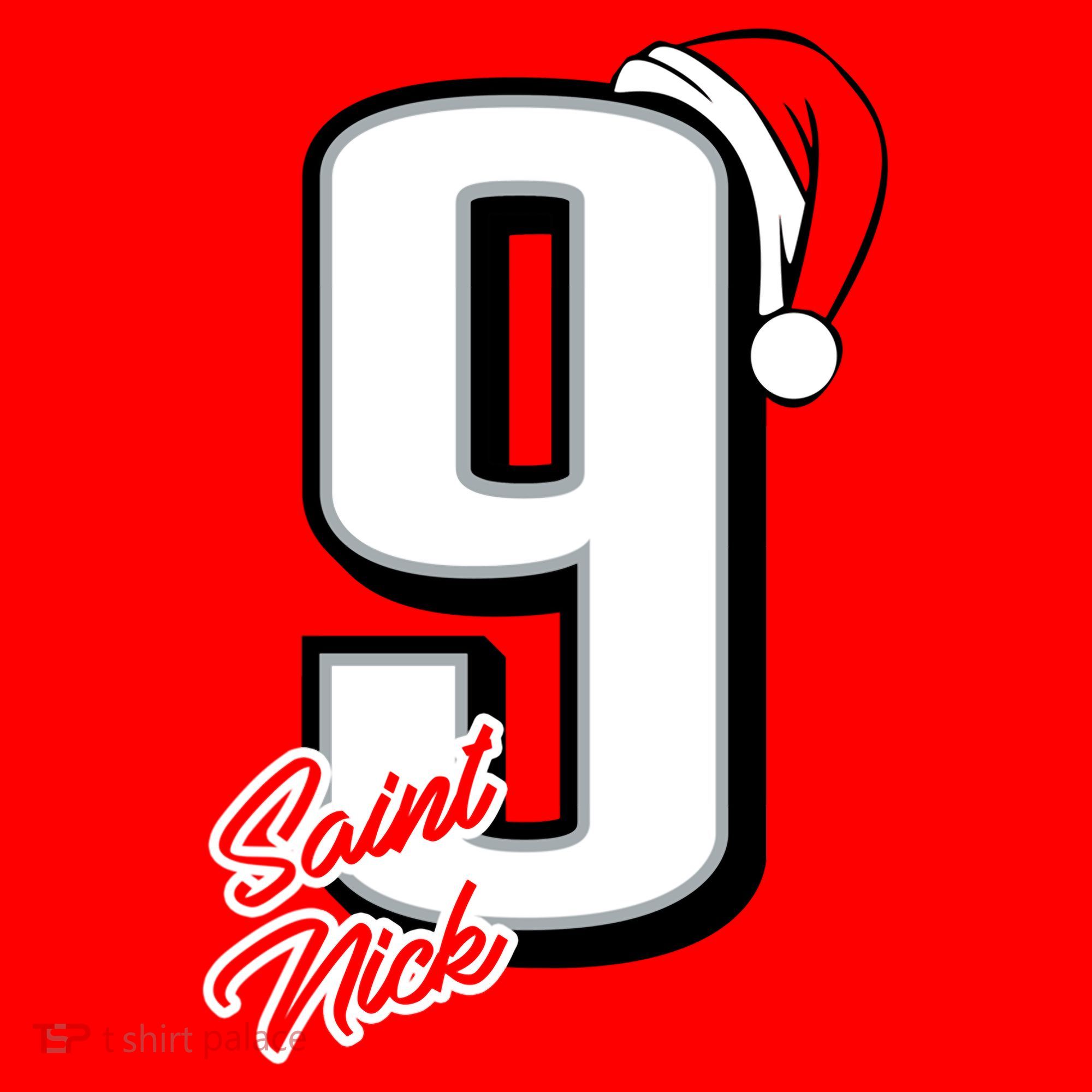 St Nick Foles 1 Classic Santa Hat