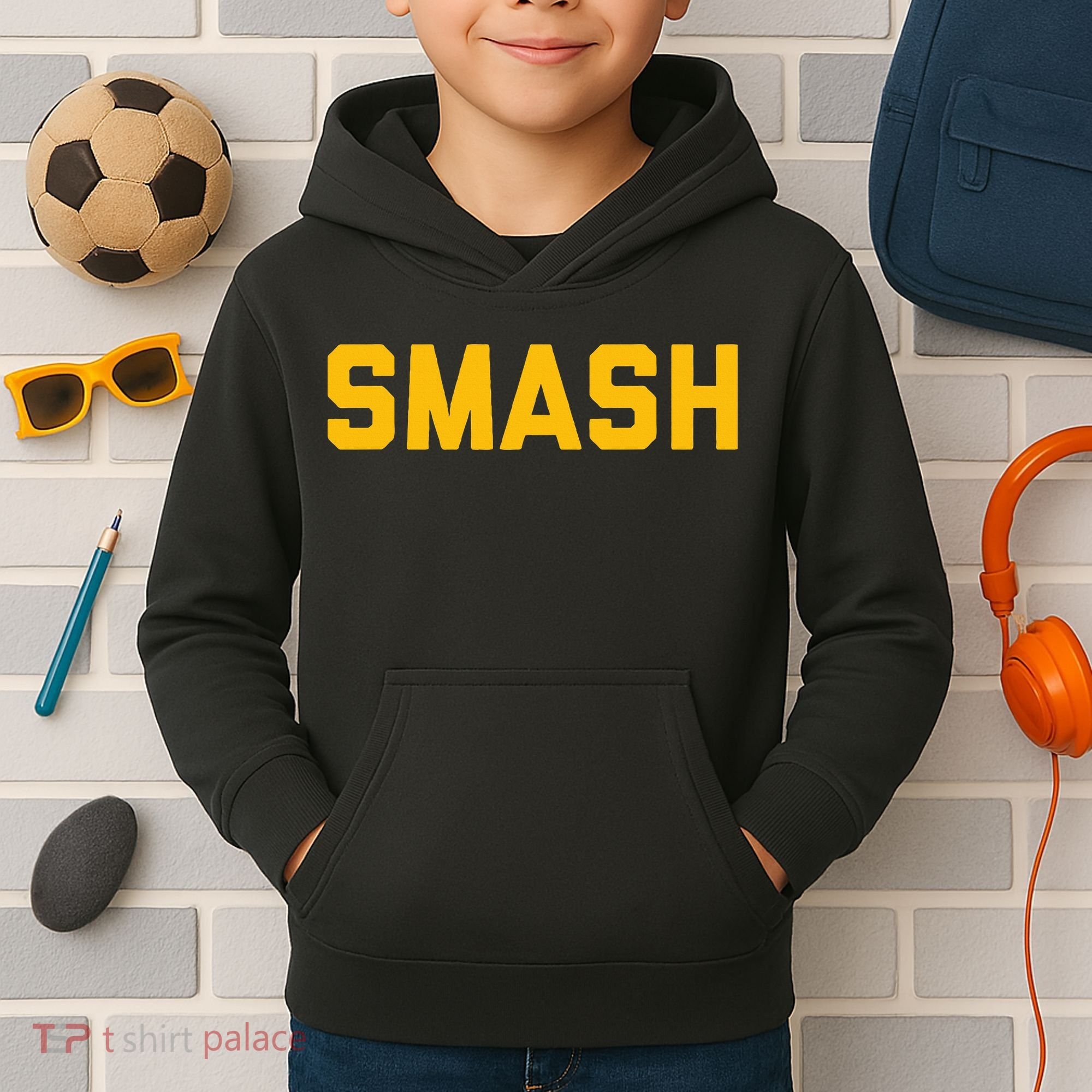Smash Nashville Gold Smashville Kids Hoodie