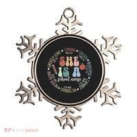 School Nurse God Says Bible Verse Christian Back To School Ornament thumb 0