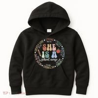 School Nurse God Says Bible Verse Christian Back To School Kids Hoodie thumb 0