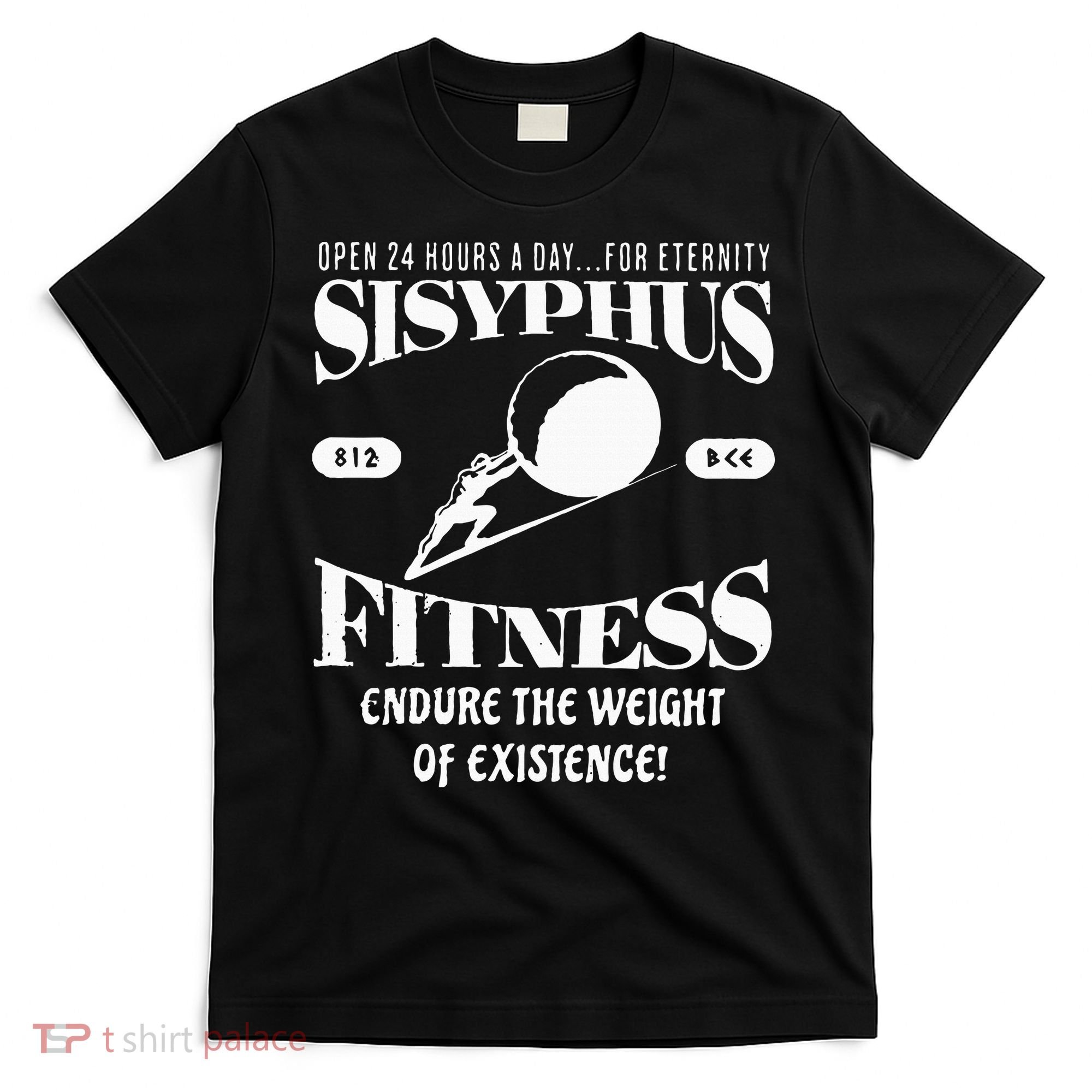 Sisyphus Ness Greek Mythology Workout S T-Shirt
