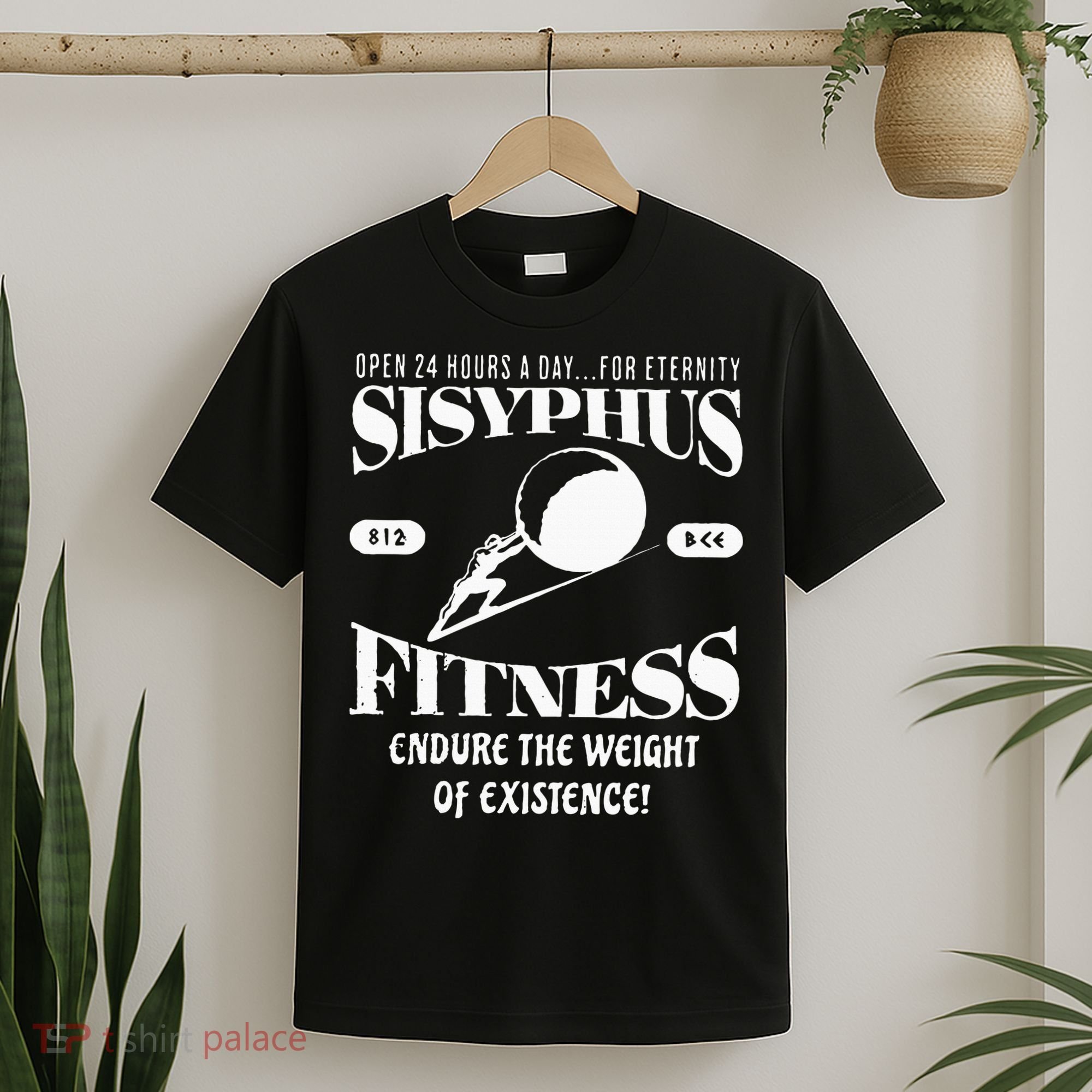 Sisyphus Ness Greek Mythology Workout S T-Shirt