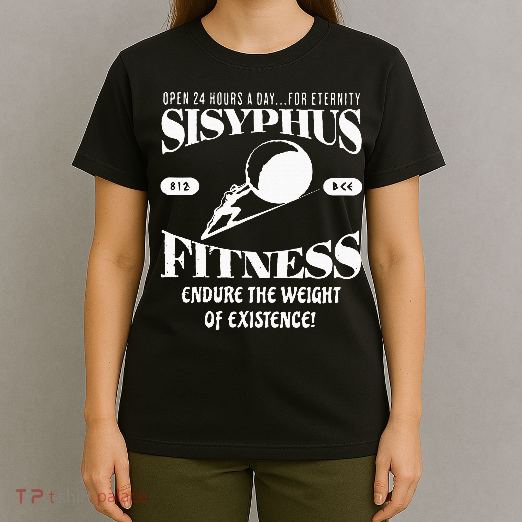 Sisyphus Ness Greek Mythology Workout S T-Shirt