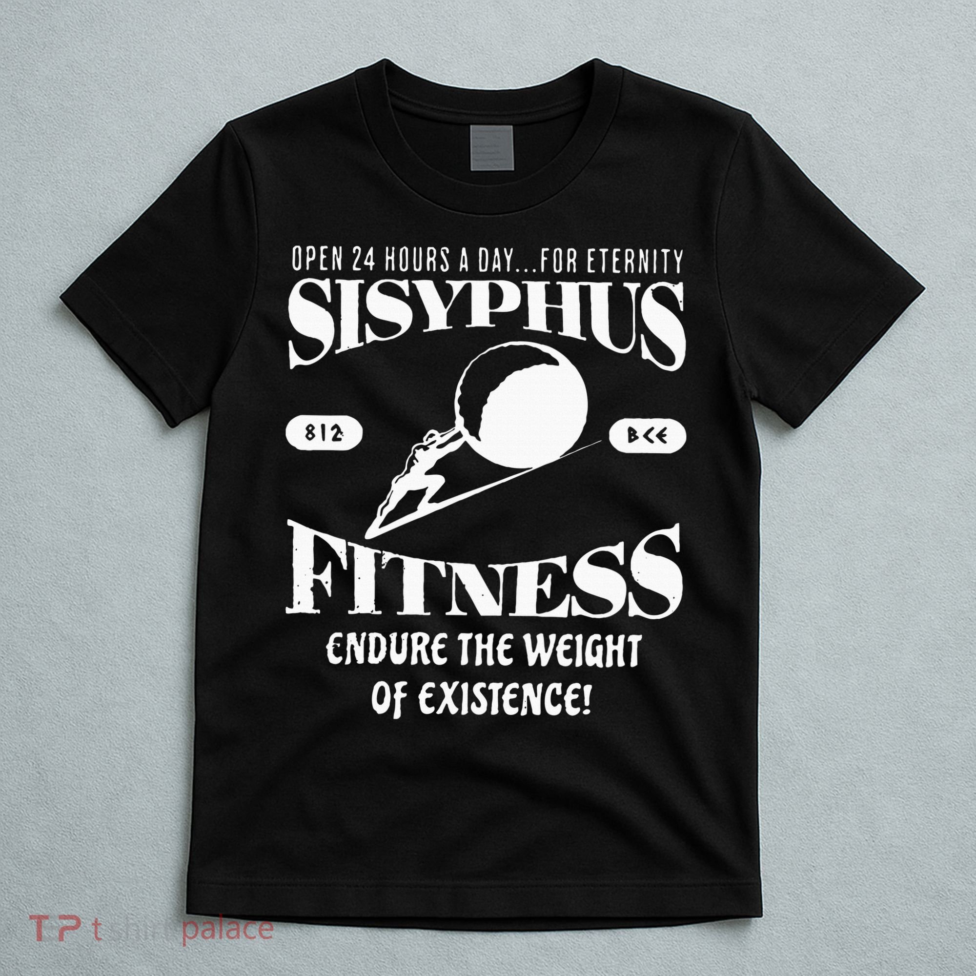Sisyphus Ness Greek Mythology Workout S T-Shirt