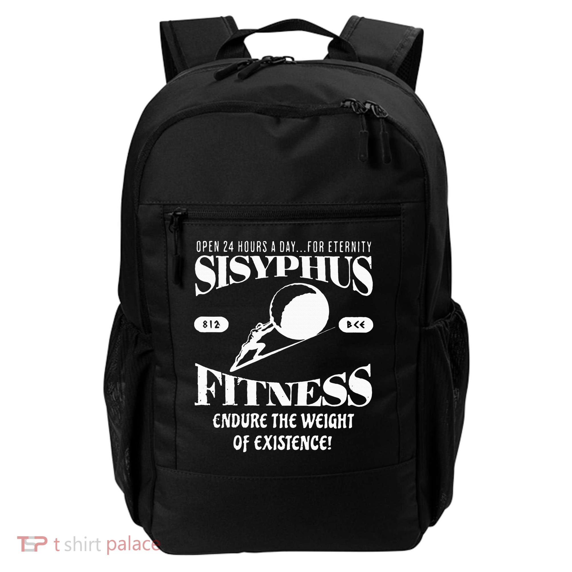 Sisyphus Ness Greek Mythology Workout S Backpack